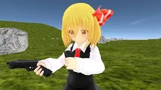 How Rumia reloads a gun.