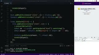 JavaScript HTML5 APIs 046 Popping State from the History Stack