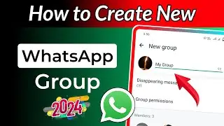 Whatsapp group kaise banaye | How to create whatsapp group 2024
