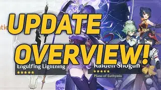 Raiden Character + Weapon Banner WORTH IT? Update Overview!