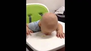 Ashton eating
