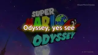 Super Mario Odyssey - I'll Be Your 1-Up Girl  (Lyrics-Karaoke) PIANO