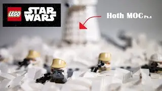My first ever LEGO Star Wars MOC: Hoth