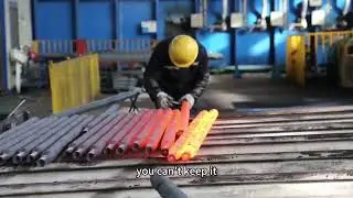Seamless steel pipe perforation process - thermal inspection