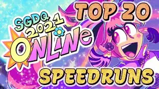 Top 20 SGDQ 2021 Speedruns (GDQ Highlights)