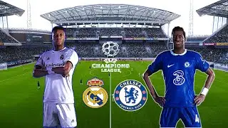 Real Madrid Vs Chelsea - Quarter Final UCL 2023 - PES 2021 - PC