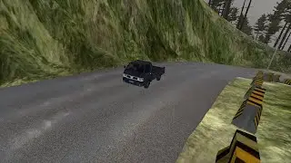 BUS SIMULATOR INDONESIA | dangerous road | PICK UP MOD