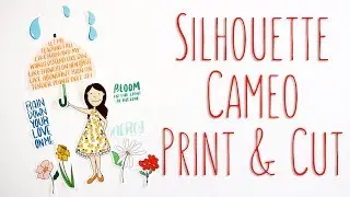 Silhouette Cameo Print & Cut Tutorial