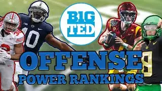 2024 Big Ten Preseason OFFENSE Power Rankings | B1G Nation Segment