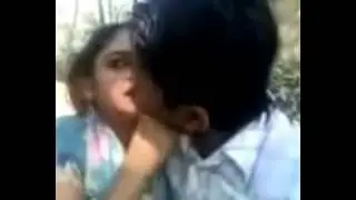 hot kissing video in public garden