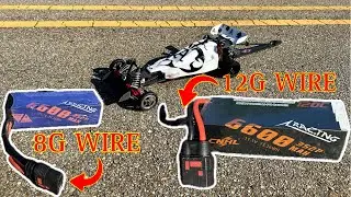 12g Vs 8g Battery Wire Voltage Drop Test