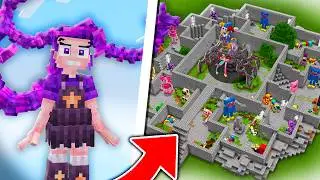 Collected ALL the MOBS from POPPY PLAY TIME in Minecraft PART 2