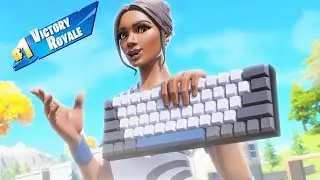 Getting a Win on Fortnite on a PC for the First Time! (NEW 3060TI & AMD RYZEN 3600)