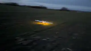 Clouds night Land