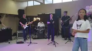 Birthday celebration with live band