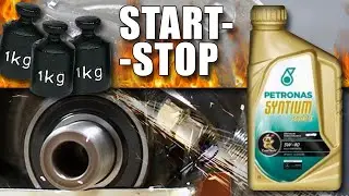 Petronas Syntium 3000 E 5W40 Engine Oil Test Start-Stop 100°C