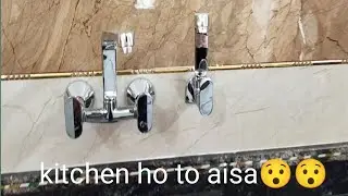 kitchen mixer tap installation