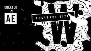 Create Abstract Lines Slideshow in After Effects | Motion Graphics Animation