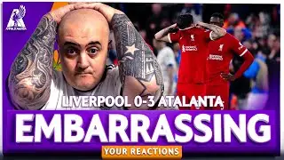 CRAIG REACTS TO SOCIAL MEDIA POSTS AFTER LIVERPOOL 0-3 ATALANTA 😡