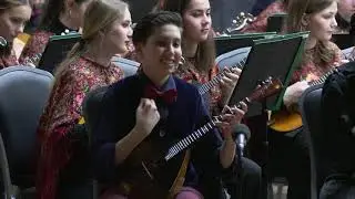 ГОРОДОВСКАЯ Калинка - унисон балалаечников, солистов концерта / GOROGOVSKAYA Kalinka