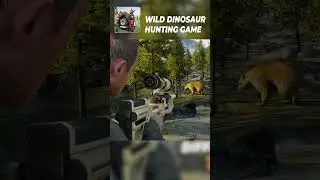 Wild Dinosaur Hunting Game Portrait