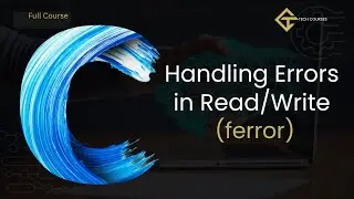 C96. Handling Errors during read write file operations in C