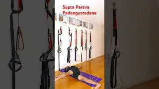 SUPTA PARSVA PADANGUSTASANA.