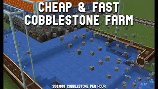 Easily Expandable Cobblestone Farm (Create Mod)