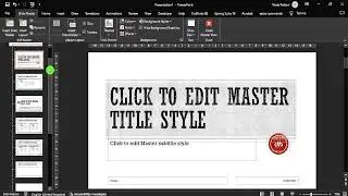 5. MS POWERPOINT: Design tab Functions