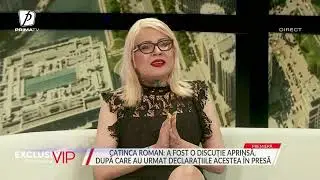 Catinca, declarații în exclusivitate despre acuzațiile Oanei Roman: A fost o discuție aprinsă