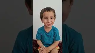 The first lesson ( child 2 years old ) #shorts