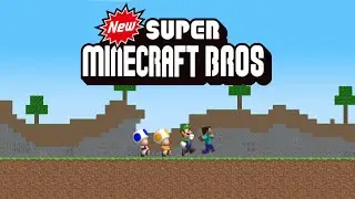 New Super Minecraft Bros / Discovery Gameplay