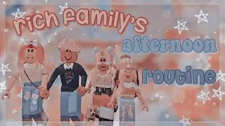 🌞 :: rich family’s afternoon routine ROLEPLAY ┊͙𝗮𝘂𝗿𝗶𝗹𝗶𝘅