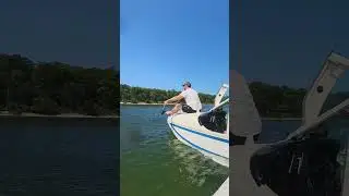 lake adventure  #cheesepilot #airplane #pilotlife #aviationsafety