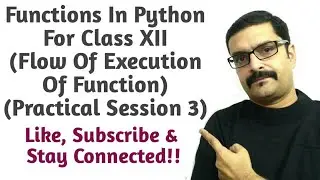 execution of python program | flow of execution of function | flow of execution of python function