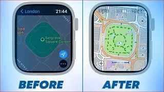 How to Get Detailed Vector Maps on Apple Watch | Alternative to Apple Maps on your Wrist !