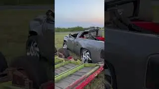 Rebuilding a flipped chevy silverado. 