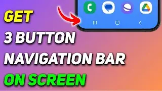 How to Get Back Button on Screen in Samsung Galaxy M35