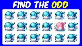 【Emoji Puzzle : Find the Odd Emoji One out】Can you Spot the Odd Emoji in 15 seconds?#162
