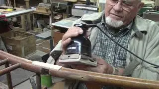 Broken chair leg/back repair.