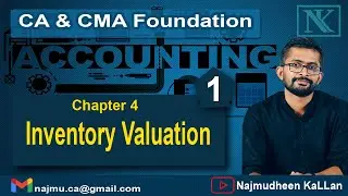 #12 Valuation of Inventories Part 1  : CA CMA Foundation Accounts in malayalam