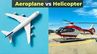 What Is the Difference Between Aeroplane and Helicopter? (in Hindi)