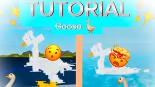 ✨🪿How to make a goose🪿 ✨[planecrazy-tutorial]