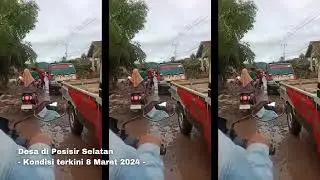 Kondisi banjir besar di daerah Pesisir Selatan dan Kota Padang - Sumatera Barat #viral #banjir