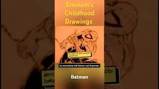 Eminem's Childhood Drawings #eminem #rap #hiphopmusic #music
