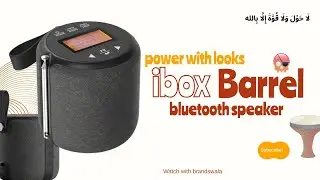 Is It Worth It? iBox Barrel Speaker Unboxing & Honest Impressions!