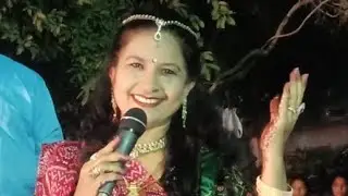 Live Garba ખજૂરી તારા Singer Neeta Patel Kacha ગરબા Saurabh Patel | Sweta Kacha Marriage