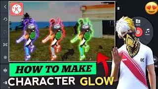 perfect character glow effect😍 || kinemaster character glow editing