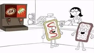 Pop Tarts Soda Commercial Reversed