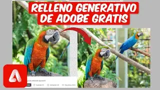 ✅ Cómo Usar el Relleno Generativo de Adobe GRATIS
